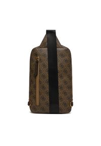 Guess Saszetka HMMILO P5226 Brązowy. Kolor: brązowy. Materiał: skóra #5