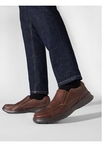 Clarks Półbuty Cotrell Free 261315667 Brązowy. Kolor: brązowy. Materiał: skóra #10