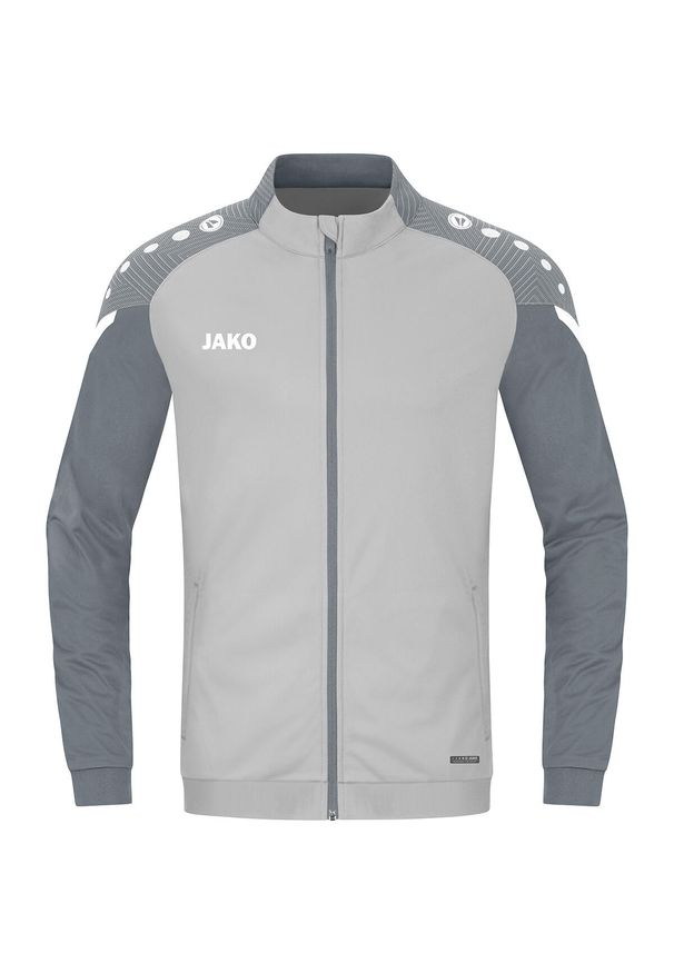 Kurtka z dresu Jako Performance. Kolor: szary. Materiał: dresówka. Styl: sportowy