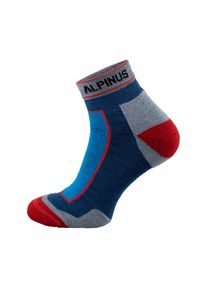 Skarpety trekkingowe Alpinus Sveg Low Merino. Kolor: niebieski. Materiał: wełna. Sport: turystyka piesza