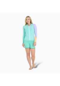 JETPILOT - Bluza damska Jetpilot Pacer Hooded Rashie. Kolor: niebieski