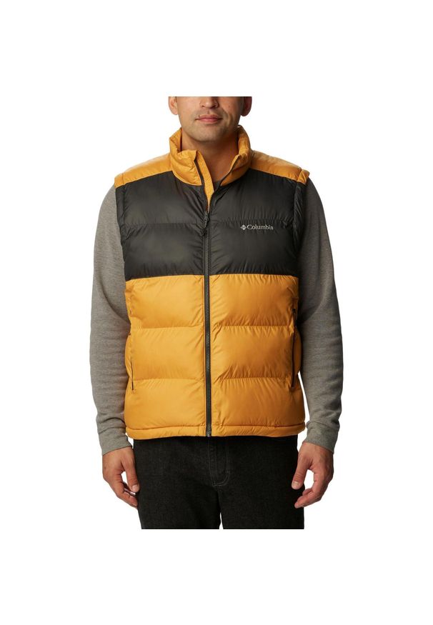 columbia - Kamizelka męska Columbia Pike Lake II. Kolor: wielokolorowy, szary, żółty. Sezon: zima