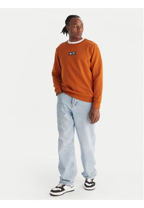 Kappa Bluza Authentic Nymphe 321Y1MW Beżowy Comfort Fit. Kolor: beżowy. Materiał: bawełna