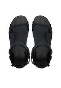 Jack Wolfskin Sandały Ridge A65590 Czarny. Kolor: czarny. Materiał: materiał #3