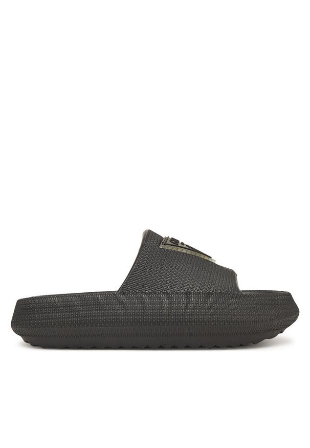 Klapki Guess. Kolor: czarny