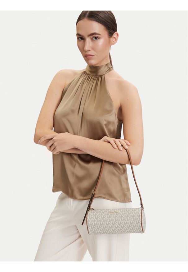 MICHAEL Michael Kors Torebka 32S6GZYC1B Kremowy. Kolor: kremowy. Materiał: skórzane