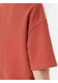 K-Way Bluza Gwen K7127ZW Czerwony Comfort Fit. Kolor: czerwony. Materiał: bawełna