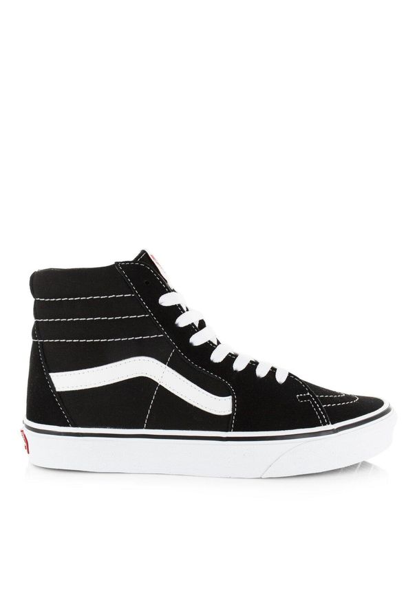 Tenisówki Vans Model Sk8-hi Kolor Czarny. Kolor: czarny. Materiał: materiał, tkanina, syntetyk, skóra. Model: Vans SK8
