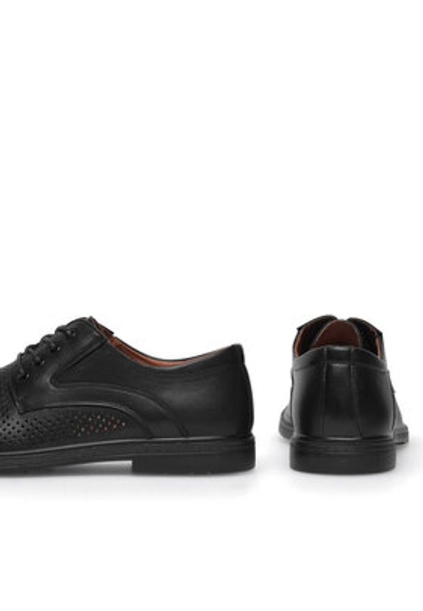 Sergio Bardi Półbuty MF1635-2 Czarny. Kolor: czarny. Materiał: skóra