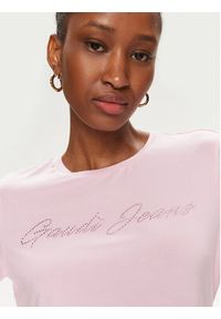 Gaudi T-Shirt 411BD64029 Różowy Regular Fit. Kolor: różowy. Materiał: wiskoza