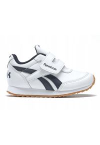 Reebok - Buty na co dzień dziecięce REEBOK ROYAL CLJOG na rzepy. Okazja: na co dzień. Zapięcie: rzepy. Kolor: biały. Model: Reebok Royal