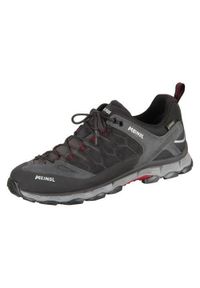 MEINDL - Buty do chodzenia męskie Meindl Lite Trail. Zapięcie: sznurówki. Kolor: czarny. Materiał: materiał, syntetyk. Szerokość cholewki: normalna. Sport: turystyka piesza