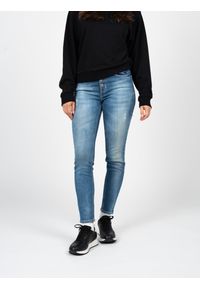 Guess Jeansy "Skinny" | W1YA28 D46AC | Kobieta | Niebieski. Okazja: na co dzień. Stan: podwyższony. Kolor: niebieski. Styl: casual, klasyczny #4