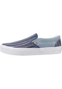 Tenisówki Vans Model Classic Slip-on 2gethe Kolor Niebieski. Zapięcie: bez zapięcia. Kolor: niebieski. Materiał: tkanina