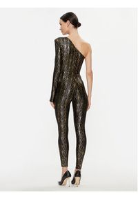 Elisabetta Franchi Kombinezon TU-022-37E2-V545 Czarny Slim Fit. Kolor: czarny. Materiał: syntetyk #3