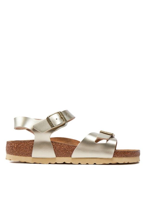 Sandały Birkenstock. Kolor: złoty