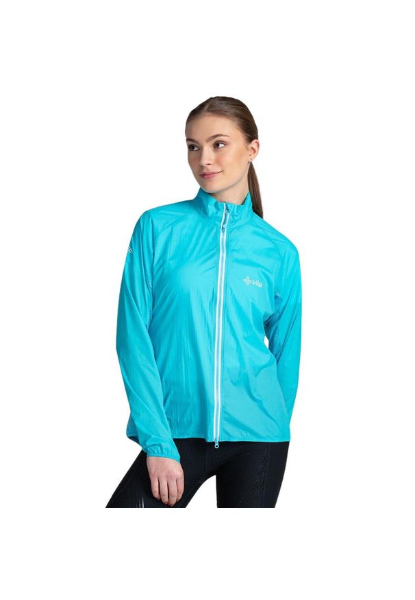 Kurtka damska Kilpi Tirano. Kolor: niebieski. Materiał: nylon. Sport: bieganie