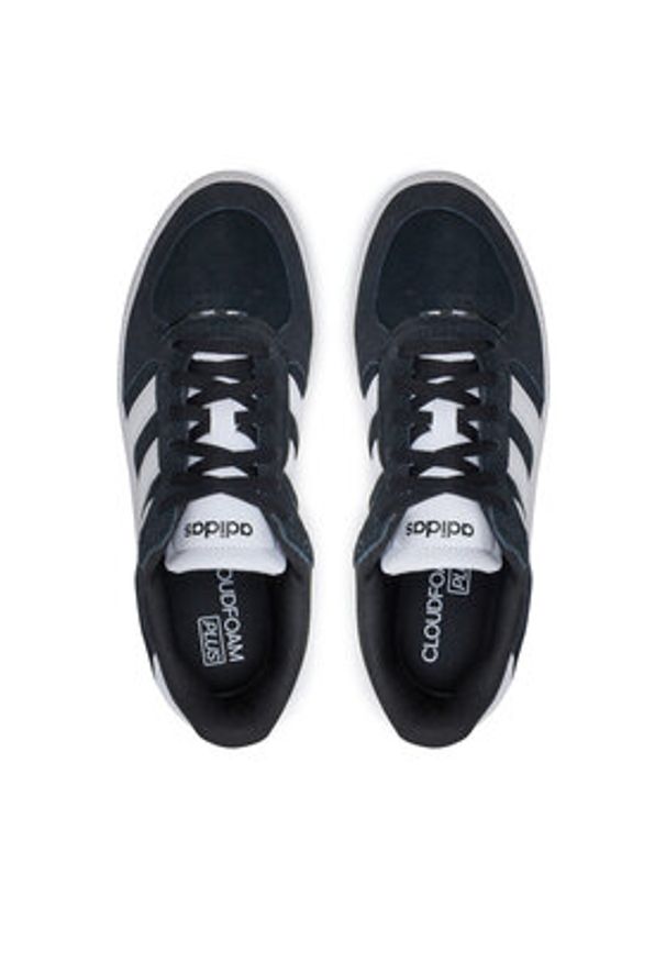 Adidas - adidas Sneakersy Breaknet Sleek IH5466 Czarny. Kolor: czarny. Materiał: zamsz, skóra