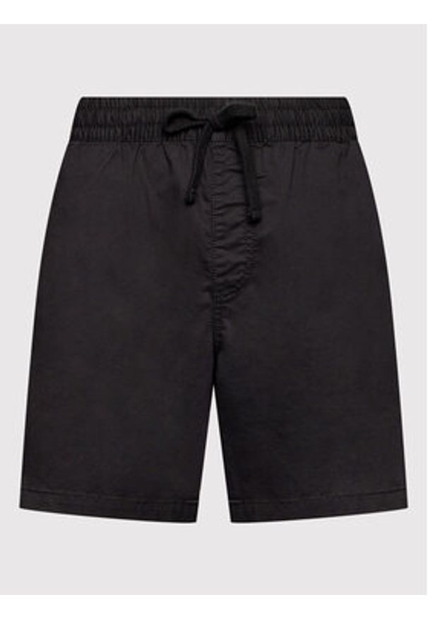 Vans Szorty materiałowe Mn Range VN0A5FKD Czarny Relaxed Fit. Kolor: czarny. Materiał: bawełna