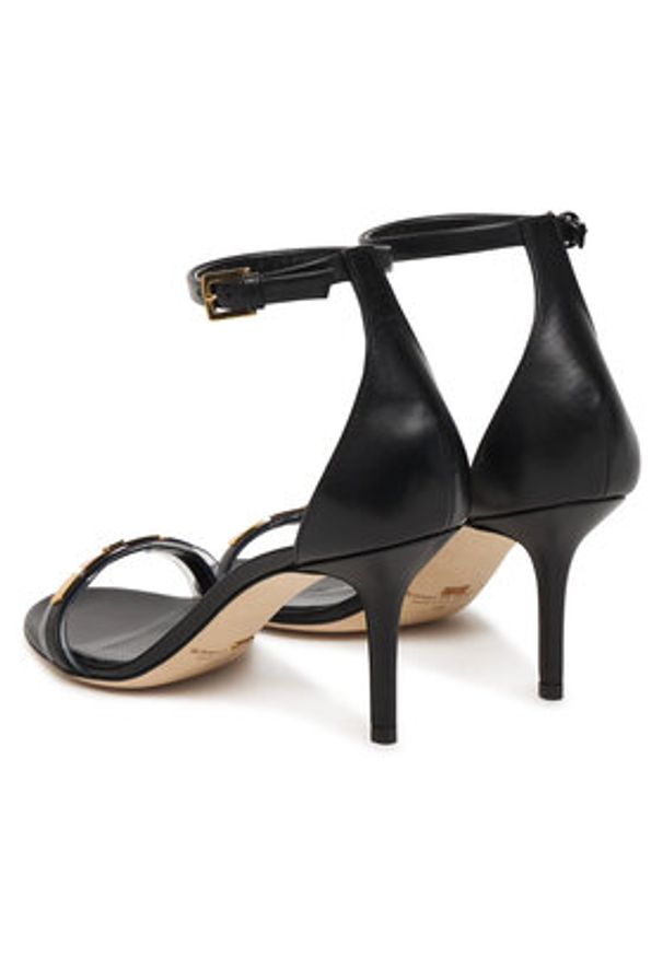 Elisabetta Franchi Sandały SA56L61E2 Czarny. Kolor: czarny. Materiał: skóra