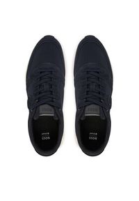 BOSS Sneakersy Vinston 50554612 Granatowy. Kolor: niebieski. Materiał: zamsz, skóra #4