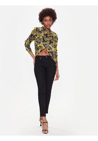 Versace Jeans Couture Koszula 74HAL201 Czarny Regular Fit. Kolor: czarny. Materiał: wiskoza #3