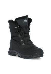 TRESPASS - Skórzane Śniegowce Męskie Negev II. Kolor: czarny. Materiał: skóra. Sezon: zima. Sport: turystyka piesza, narciarstwo
