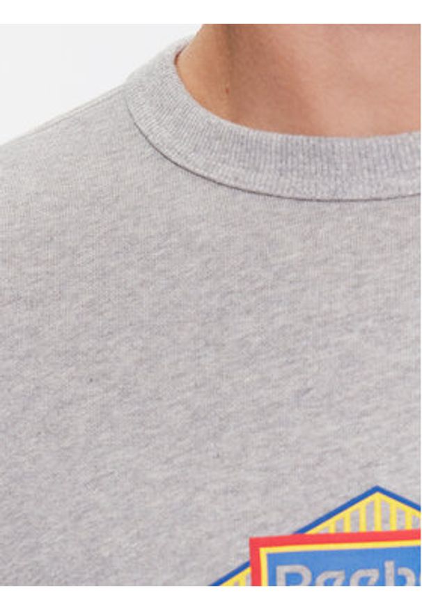 Reebok Bluza Sporting Goods IM1504 Szary Regular Fit. Kolor: szary. Materiał: bawełna