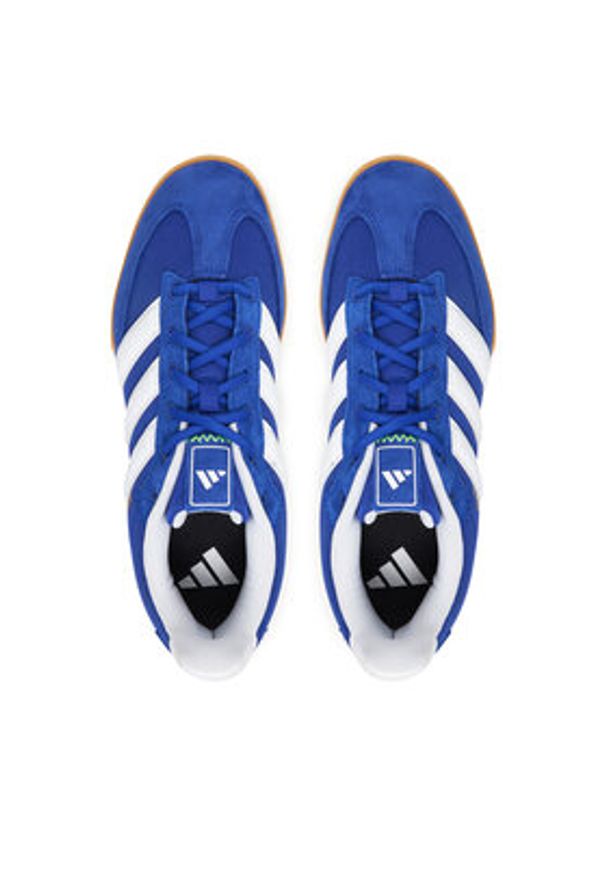 Adidas - adidas Buty halowe Spezialist JS0243 Niebieski. Kolor: niebieski. Materiał: materiał