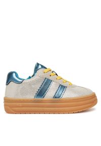Sneakersy Primigi. Kolor: srebrny