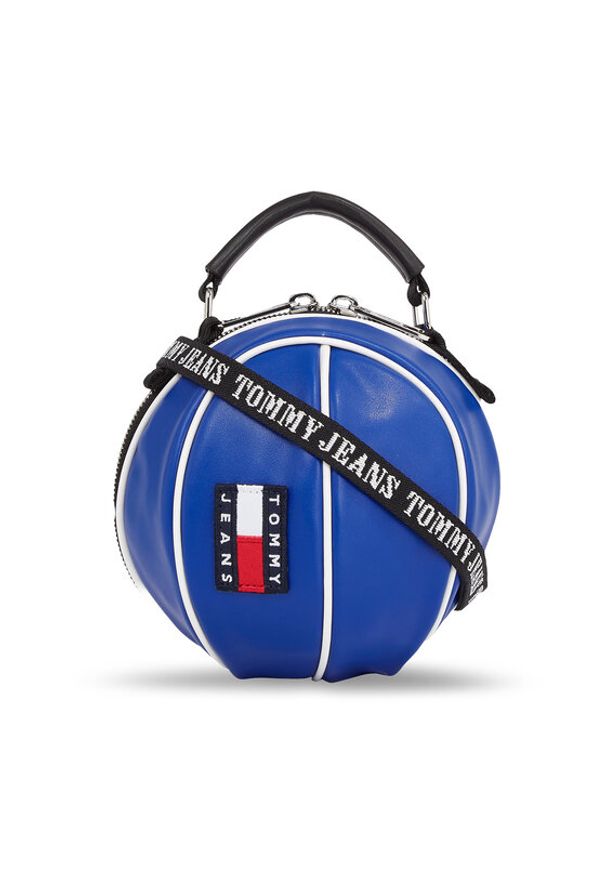 Tommy Jeans Torebka Tjw Heritage B. Ball Bag AW0AW15407 Granatowy. Kolor: niebieski