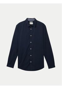 Tom Tailor Koszula 1037435 Granatowy Regular Fit. Kolor: niebieski. Materiał: bawełna #2
