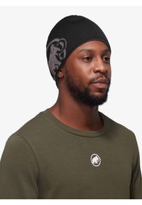 Czapka zimowa Mammut Logo Beanie - steel/black. Kolor: szary. Sezon: zima