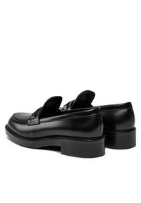 Calvin Klein Loafersy Rubber Sole Loafer W/Hw HW0HW02006 Czarny. Kolor: czarny. Materiał: skóra #2