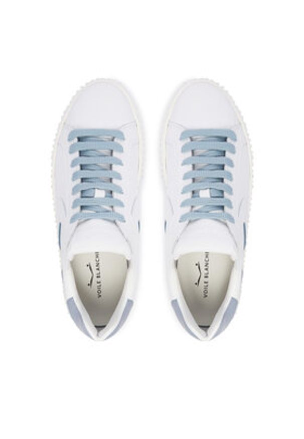 Voile Blanche Sneakersy 2017542-48 Biały. Kolor: biały. Materiał: skóra