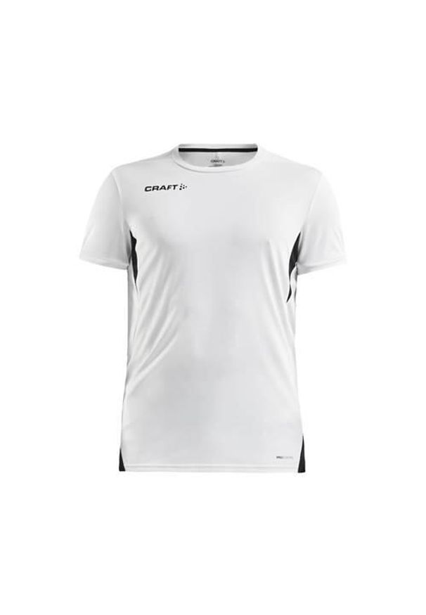 Koszulka treningowa męska Craft Pro Control Impact. Kolor: wielokolorowy, biały, czarny. Długość rękawa: krótki rękaw. Długość: krótkie. Sport: piłka nożna, fitness