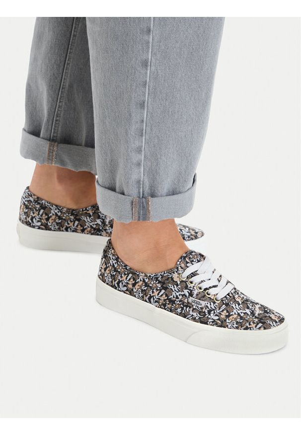 Vans Tenisówki Authenthic VN000D6GBHA1 Szary. Kolor: szary. Materiał: materiał