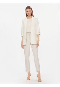 only - ONLY Marynarka Elly 15197451 Biały Regular Fit. Kolor: biały. Materiał: syntetyk #5