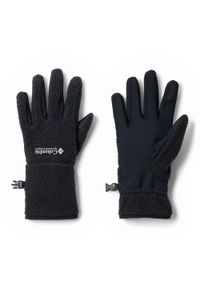 columbia - Rękawiczki trekkingowe damskie Columbia Helvetia II Sherpa. Kolor: czarny. Sport: turystyka piesza #1