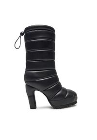 United Nude Botki Bubble Boot Hi 1088601190 Czarny. Kolor: czarny. Materiał: materiał