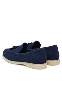 Clarks Mokasyny Narini Edge 26181452 Granatowy. Kolor: niebieski. Materiał: zamsz, skóra #5