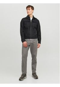 Jack & Jones Kurtka z imitacji skóry 12213082 Czarny Regular Fit. Kolor: czarny. Materiał: syntetyk #3
