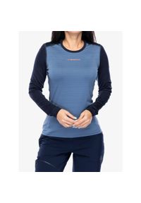 LA SPORTIVA - Bluza termoaktywna damska La Sportiva Tour Long Sleeve. Kolor: niebieski. Długość rękawa: długi rękaw. Sezon: zima. Sport: narciarstwo #1