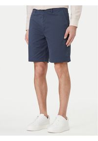 Calvin Klein Jeans Szorty materiałowe LV04RF617G Granatowy Regular Fit. Kolor: niebieski. Materiał: bawełna #1