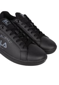 Fila Sneakersy "Crosscourt 2" | FFM0195 | Mężczyzna | Czarny. Nosek buta: okrągły. Kolor: czarny. Materiał: skóra ekologiczna