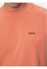 BOSS - Boss T-Shirt Tee 50506373 Czerwony Regular Fit. Kolor: czerwony. Materiał: bawełna