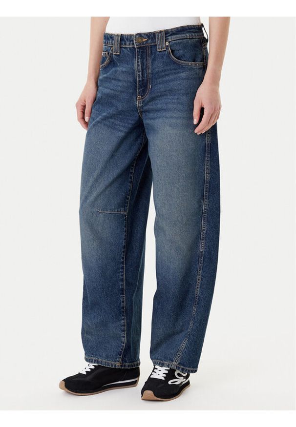 Guess Jeans Jeansy W5BA2X D5M4E Granatowy Regular Fit. Kolor: niebieski