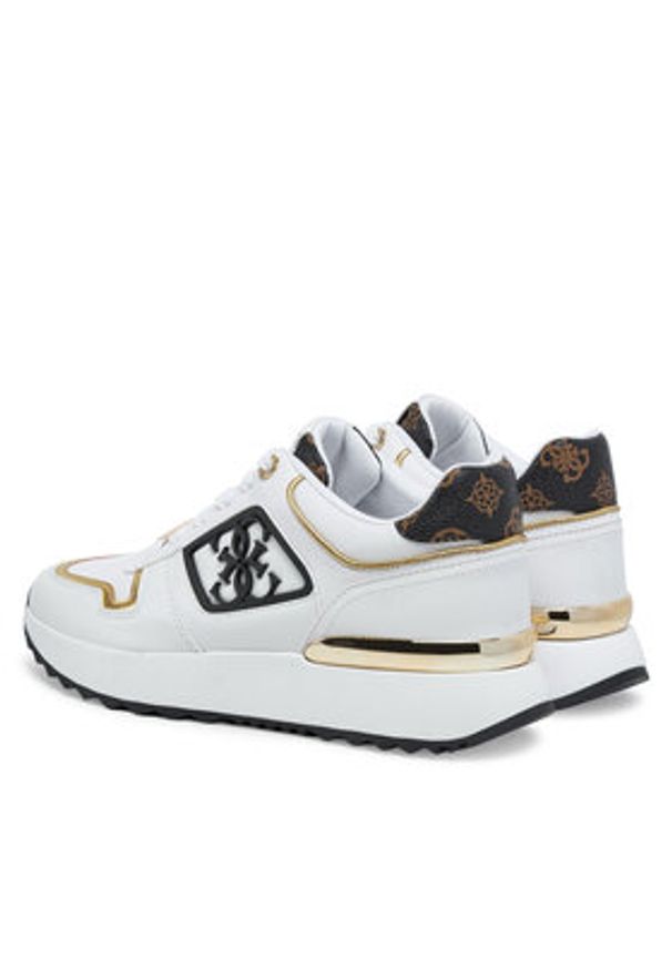 Guess Sneakersy 172257 Biały. Kolor: biały. Materiał: skóra