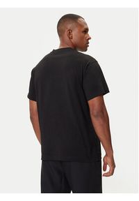 Versace Jeans Couture T-Shirt 79GAHP03 CJ01P Czarny Regular Fit. Kolor: czarny. Materiał: bawełna
