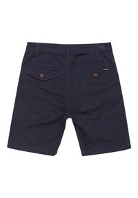 Quiksilver - Szorty spacerowe dla Chłopcy EVERYDAY UNION LIGHT 17" Czarny. Okazja: na spacer. Kolor: niebieski. Materiał: materiał, bawełna. Długość: krótkie. Wzór: ze splotem. Sezon: lato